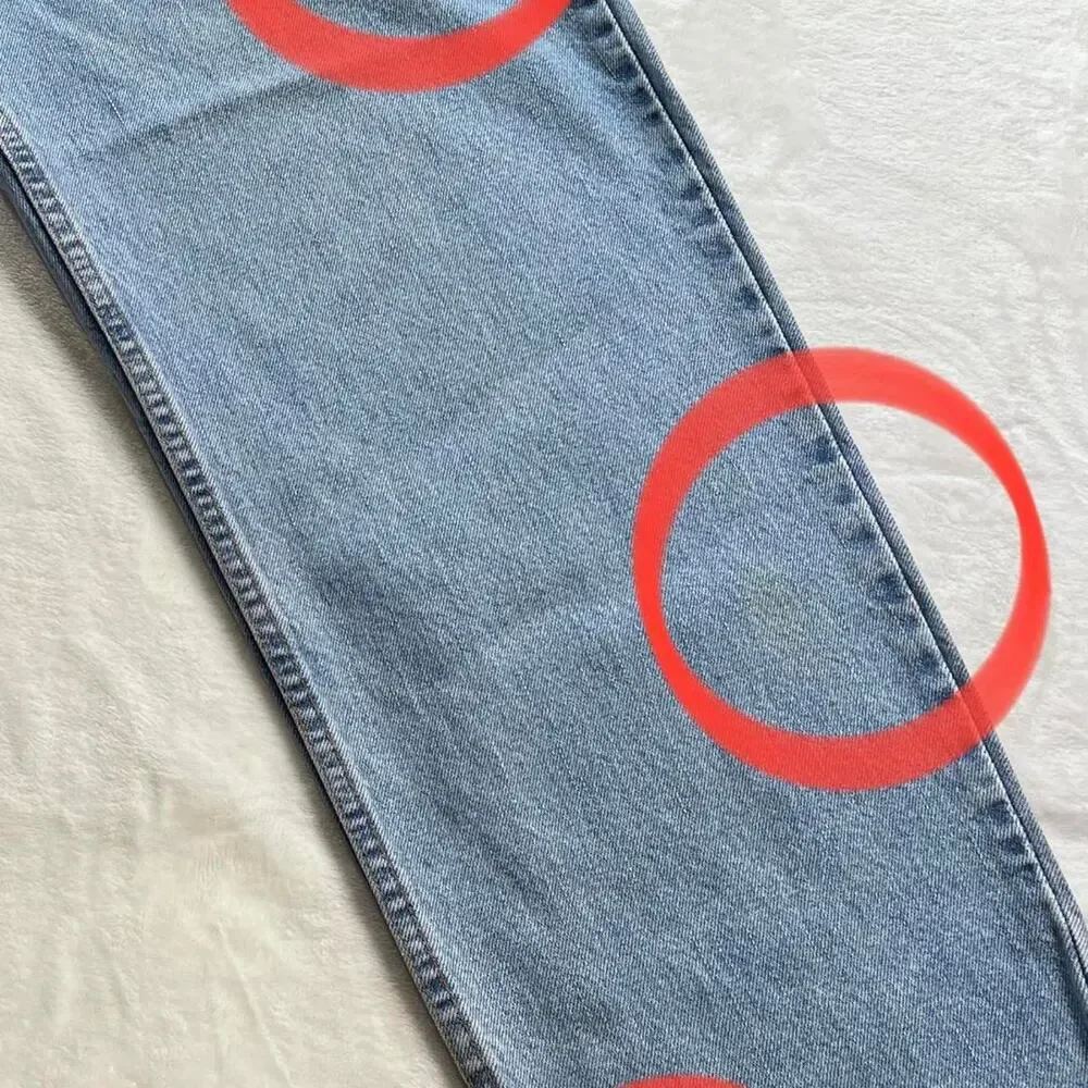 Levi’s 550 Relaxed Fit Vintage men’s size 38x31 light wash Jeans 2001